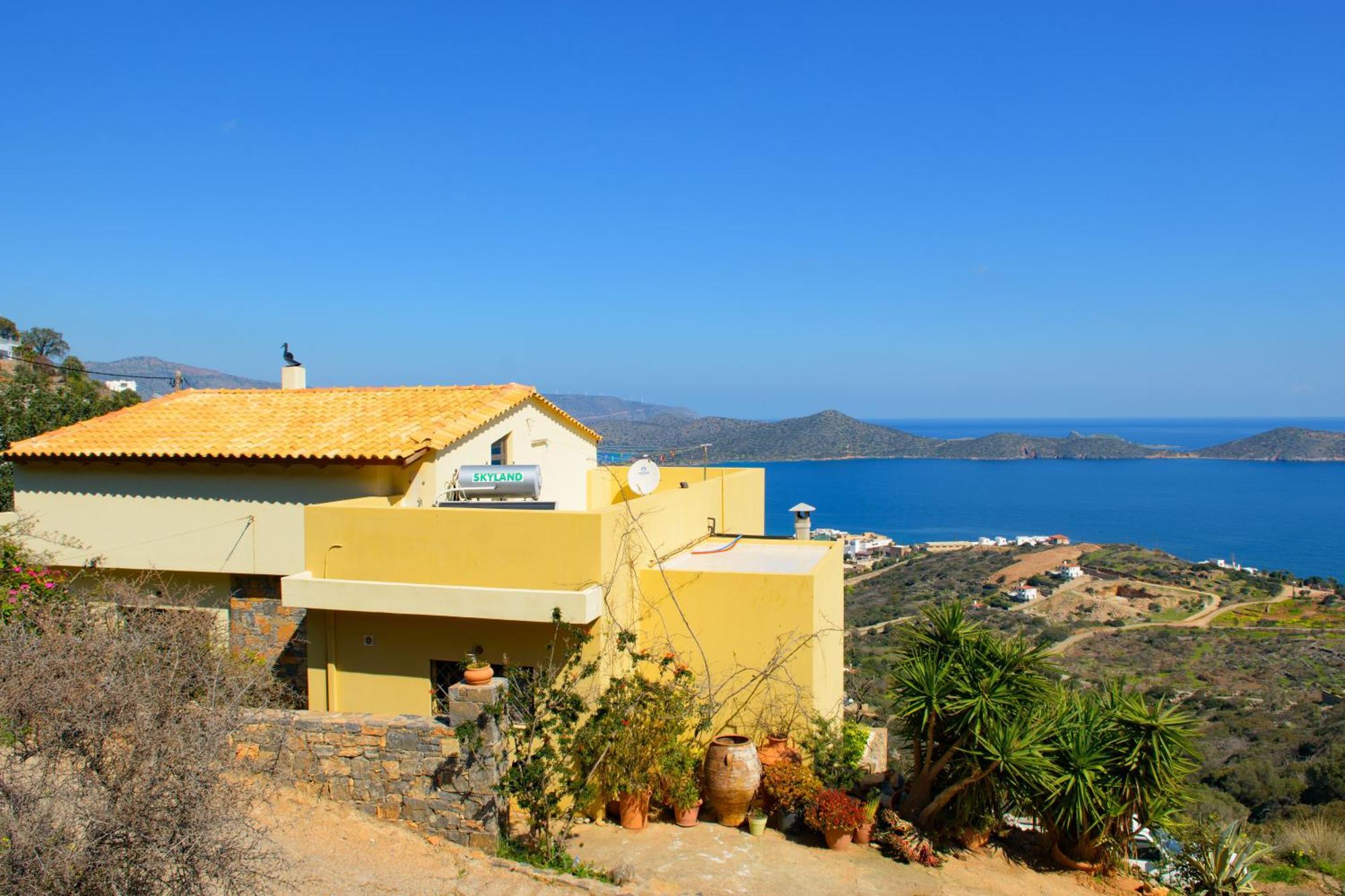 Vila Elounda Irini Panoramic House Exteriér fotografie